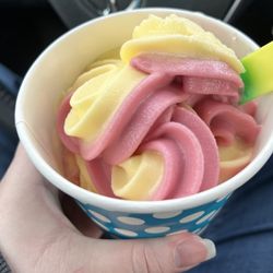 Shakey Grounds - Pink lemonade dole whip