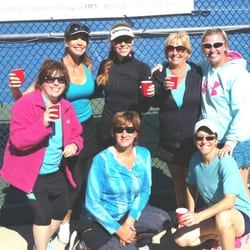 Fun playing sports with friends at the J