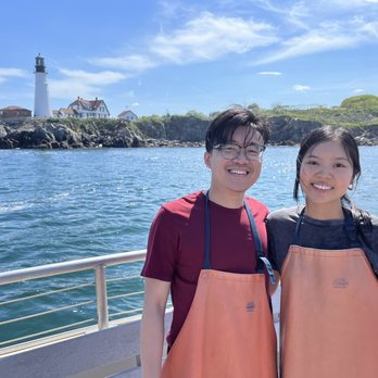 Lucky Catch Cruises - Picture taken by friendly worker who offered! - Boat Charters Near Me - Portland, Maine