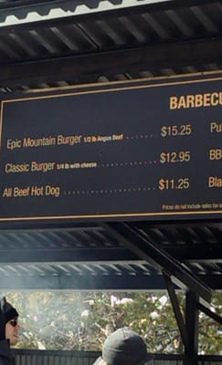 Menu photo 5 Sky Deck Grill South Lake Tahoe, CA