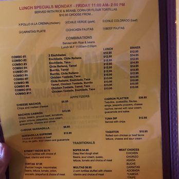 Tacos El Cabron - Menu 3/18/2021 - Mexican Near Me - Spokane Valley, Washington