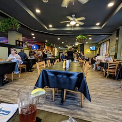 Nantucket Grill - Chapel Hill - Inside. Main dining room. View from parking lot side of restaurant.