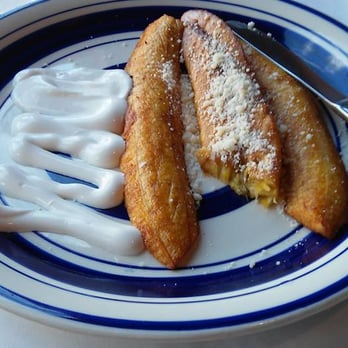 Tu Y Yo - Platano with sour cream and cheese - Mexican Near Me - Somerville, Massachusetts