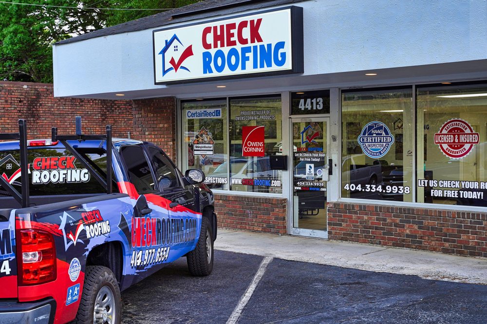 Slide of Check Roofing