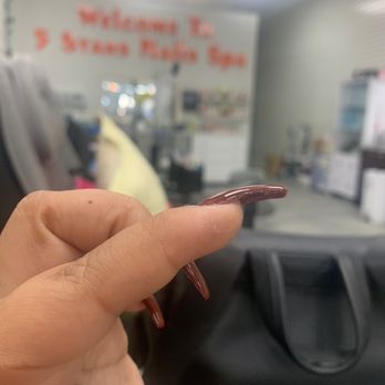 5 Stars Nails Spa - Bumpy side of nail - Nail Salons Near Me - El Monte, California 5 Stars Nails Spa - Bumpy side of nail - Nail Salons Near Me - El Monte, California