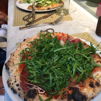 A16 - Arugula topping on margherita & Verdi. - Italian Near Me - Oakland, California