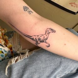 San Diego Tattoo Company - Velociraptor tattoo
