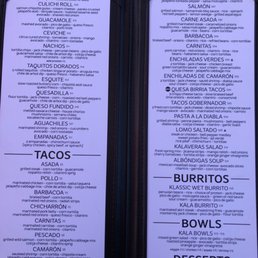 Lunch Menu
