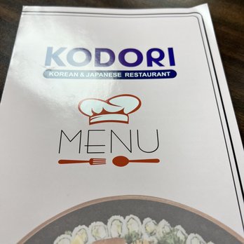 Kodori - Menu - Japanese Near Me - Waldorf, Maryland