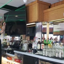 Shelbys National Tap - New big screen going in