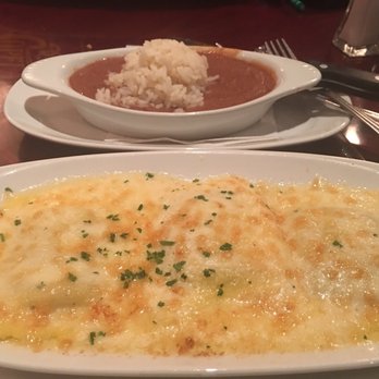 Copeland's - Crabmeat Ravioli and red beans and rice - Cajun/Creole Near Me - Atlanta, Georgia