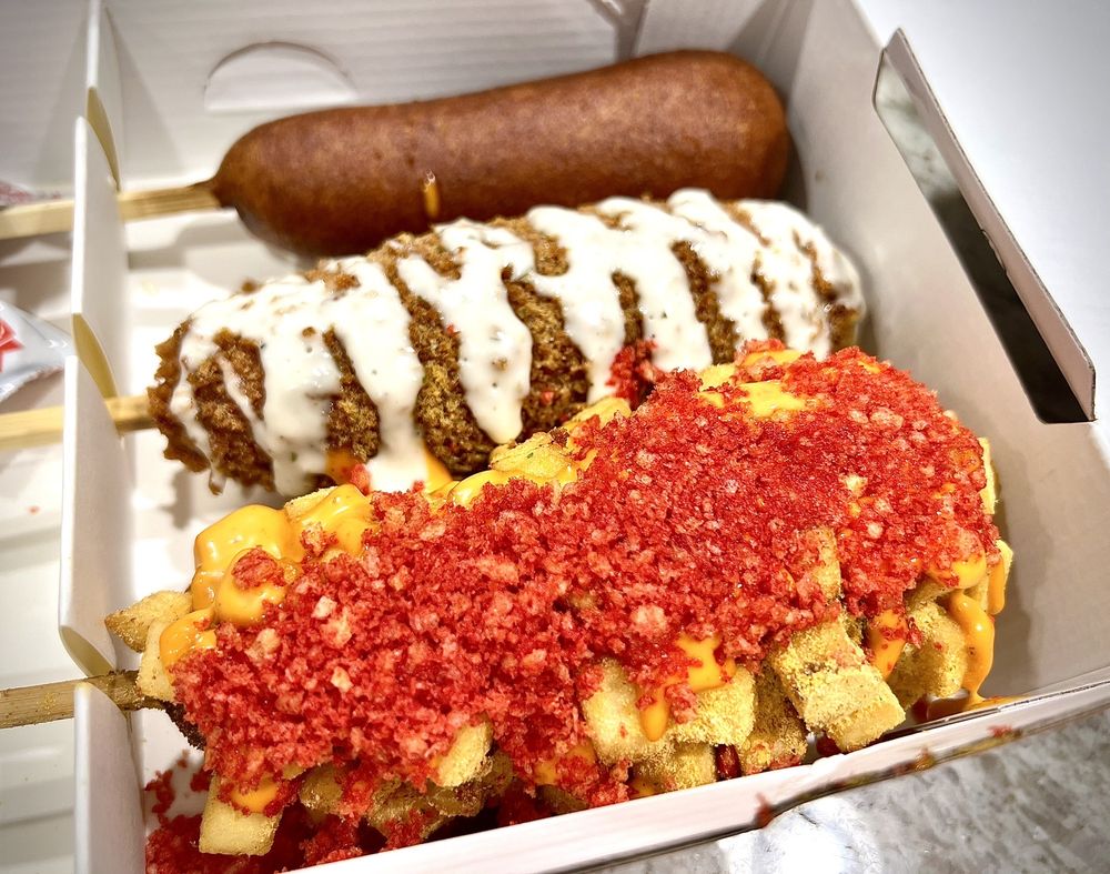 TWO HANDS FRESH CORN DOGS PHOENIX Updated May 2024 85 Photos & 54 Reviews 4727 E Bell Rd