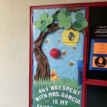 Grace Christian Schools - Teacher Appreciation Week door decorations! - Elementary Schools Near Me - Lake Forest, California
