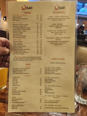 Menu photo 1 The Wigwam Bar Litchfield Park, AZ