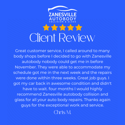 Zanesville Autobody Collision and Glass - We appreciate our clients! Please don't hesitate to recommend us to others.