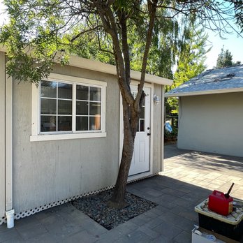 Custom Painting - The outdoor shed was bland and boring. - Painters Near Me - Livermore, California