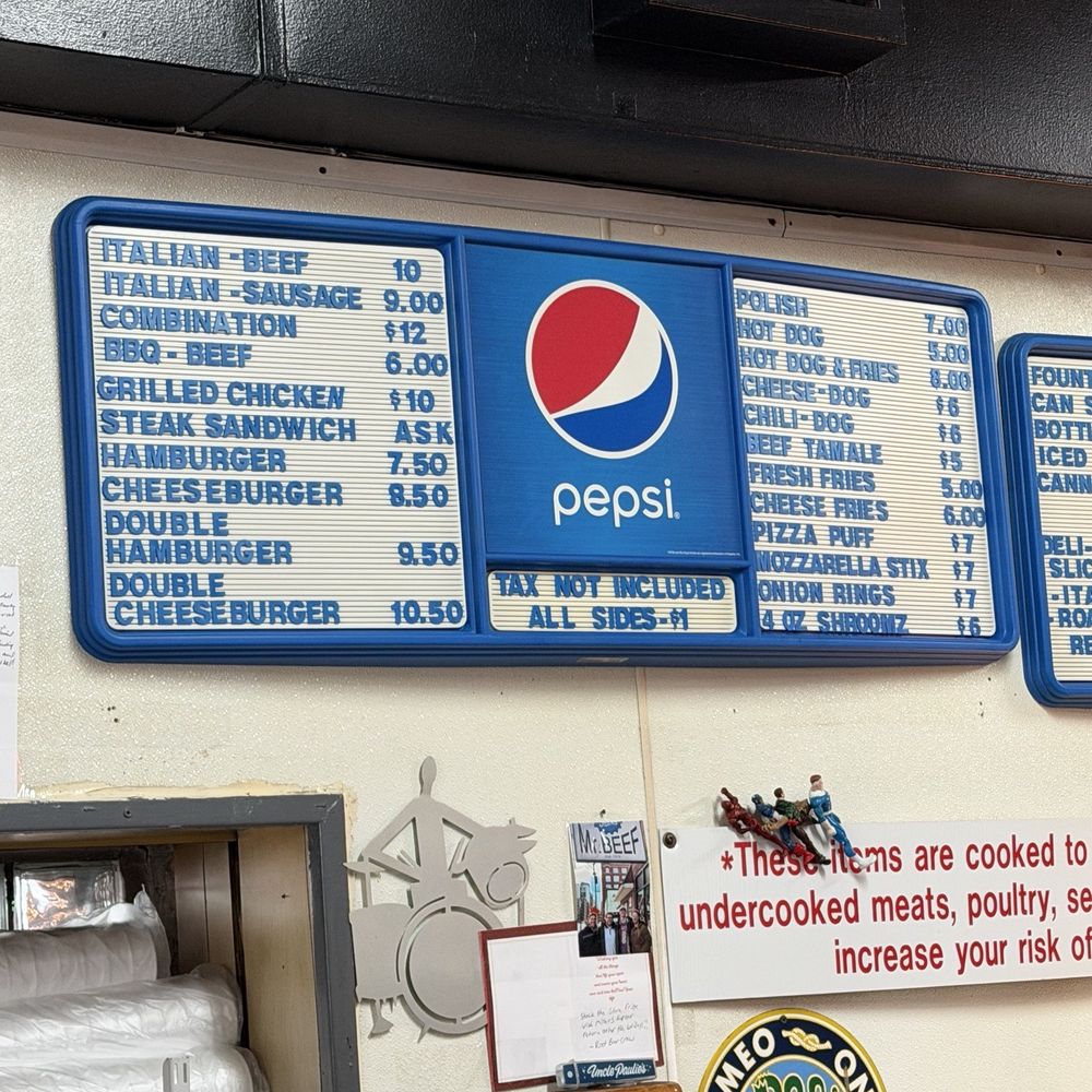 Mr. Beef - Menu - Fast Food Near Me - Chicago, Illinois Mr. Beef - Menu - Fast Food Near Me - Chicago, Illinois