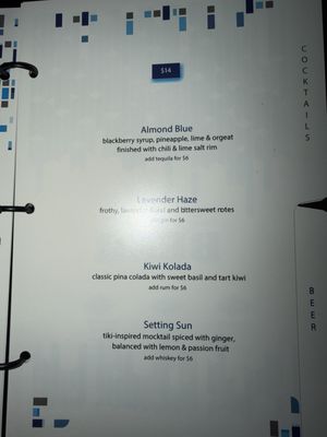 Menu photo 6 Skyfall Panoramic Bar & Lounge Las Vegas, NV