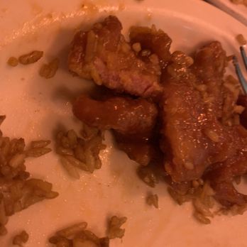 Szechwan Garden - Orange beef very pink inside - Chinese Near Me - Chandler, Arizona