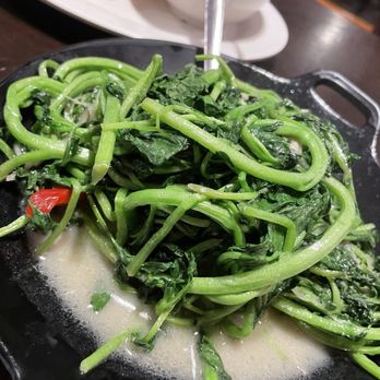 Penang - Watercress With Preserved Bean Curd Paste Sauce - Malaysian Near Me - Boston, Massachusetts