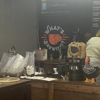 What's Brewing? - Inside - Coffee Roasteries Near Me - San Antonio, Texas What's Brewing? - Inside - Coffee Roasteries Near Me - San Antonio, Texas