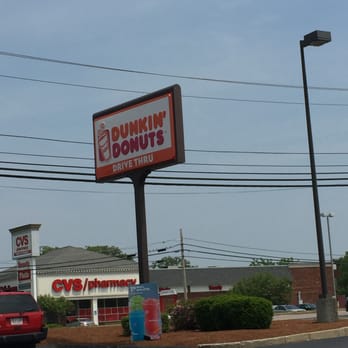 Dunkin' - Milford Dunkin Donuts -- 13 Medway Road / Route 109, Milford                Sign - Donuts Near Me - Milford, Massachusetts