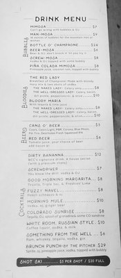 Menu photo 2 Backcountry Cafe Gunnison, CO