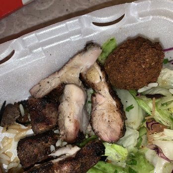 Sittoo's - Burnt steak and chicken. Keep in mind this is 80% of the meat they give you. So basically bought bullshit for dinner. - Salad Near Me - Parma, Ohio Sittoo's - Burnt steak and chicken. Keep in mind this is 80% of the meat they give you. So basically bought bullshit for dinner. - Salad Near Me - Parma, Ohio