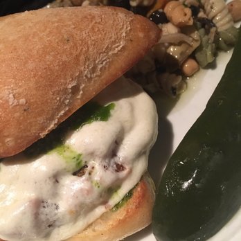 Salt Kitchen & Bar - Wentworth By The Sea - Eggplant Parmesan Campania Sandwich, $12 - Italian Near Me - New Castle, New Hampshire Salt Kitchen & Bar - Wentworth By The Sea - Eggplant Parmesan Campania Sandwich, $12 - Italian Near Me - New Castle, New Hampshire