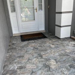 Consider It Done Home Solutions LLC - Exterior paint and Faux Stone tile front entrance