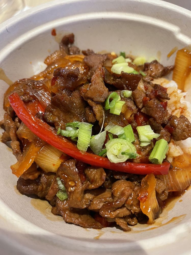 Food from Wicked Noodles at MGM Springfield