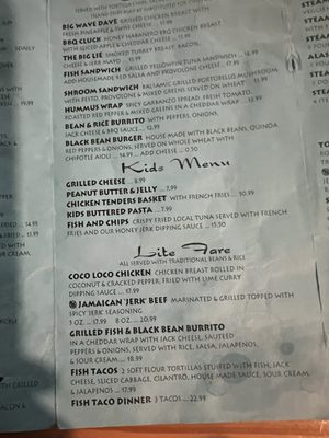 Menu photo 4 Tortuga's Lie Nags Head, NC Menu photo 4 Tortuga's Lie Nags Head, NC