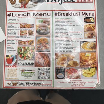 Bojax Kitchen - Menu - Breakfast & Brunch Near Me - Oakland, California