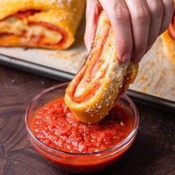 Firewater Sports Bar Cafe - PEPPERONI & CHEESE STROMBOLI