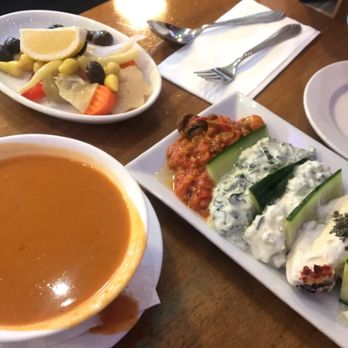 Sömine - Lentil soup. Pickles. Cold dips. - Turkish Near Me - London, XGL Sömine - Lentil soup. Pickles. Cold dips. - Turkish Near Me - London, XGL