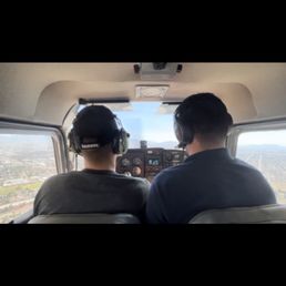 First flight behind the controls. First flight behind the controls.