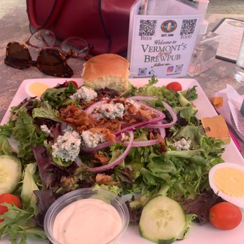 Vermont Pub & Brewery - Cobb salad - Breweries Near Me - Burlington, Vermont Vermont Pub & Brewery - Cobb salad - Breweries Near Me - Burlington, Vermont