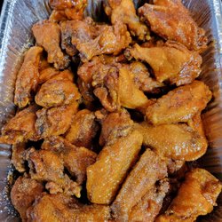 Rico’s Hibachi & Wings - 50 piece honey garlic wings
