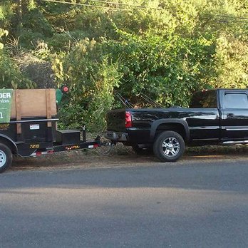 Lawn and Order - a truck with a trailer attached to it - Landscaping Near Me Lawn and Order - a truck with a trailer attached to it - Landscaping Near Me