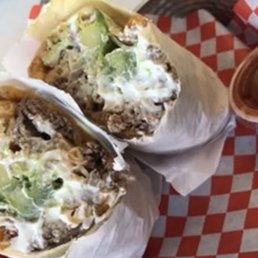 Steak & fries Burrito Steak & fries Burrito