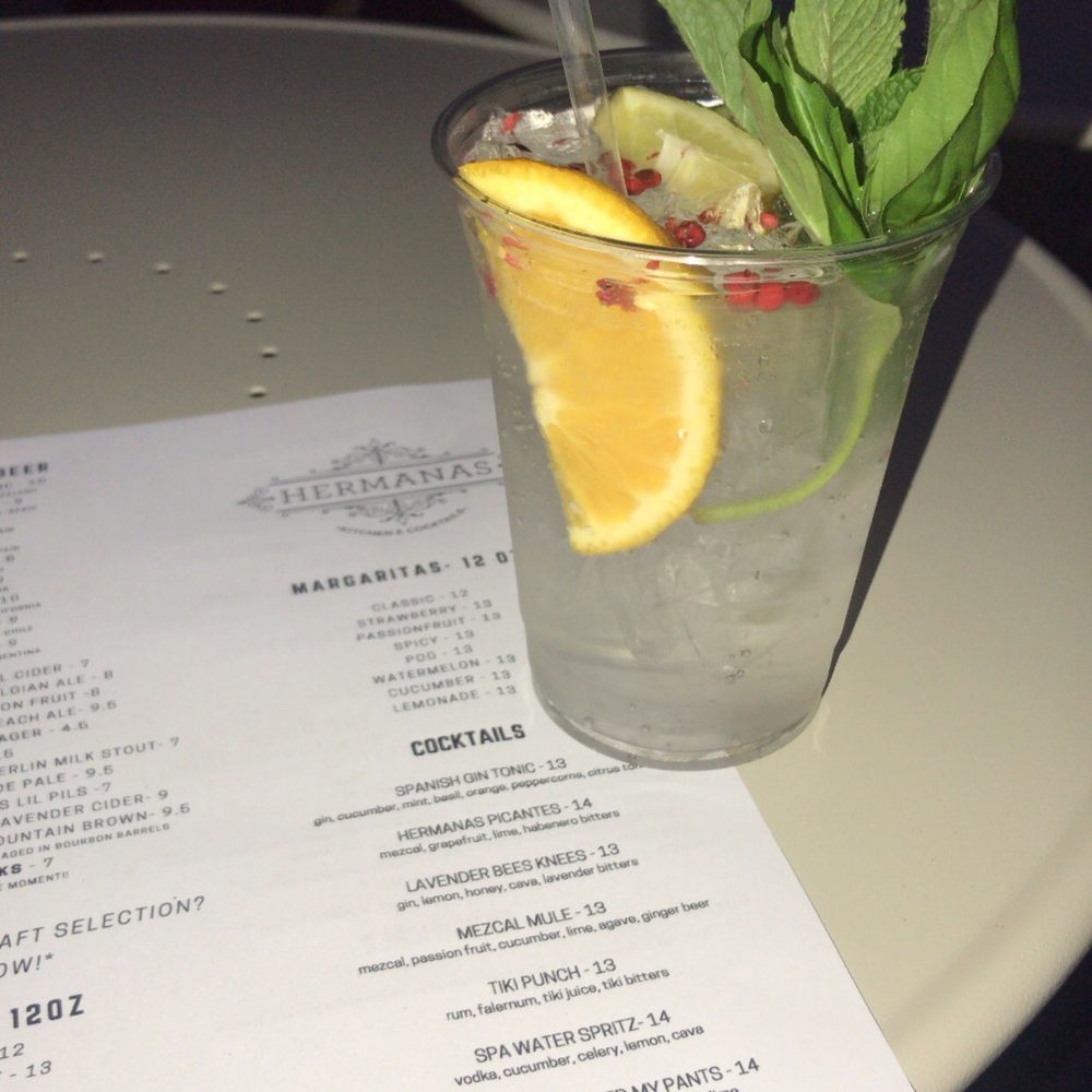 Hermanas Kitchen and Cocktails - Spanish g&t - Cocktail Bars Near Me - Lindenhurst, New York Hermanas Kitchen and Cocktails - Spanish g&t - Cocktail Bars Near Me - Lindenhurst, New York