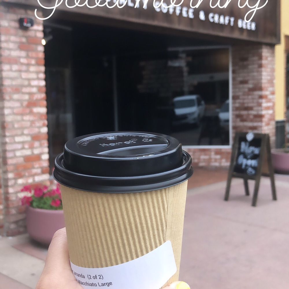 The Beerded Bean - Carmel Macchiato! It was delicious! - Coffee & Tea Near Me - Salinas, California