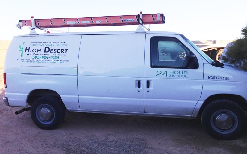 Slide of High Desert Air Conditioning and Heating