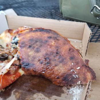 Zito's Pizza - Worse than it looks in picture. Tastes burnt. - Pizza Near Me - Anaheim, California