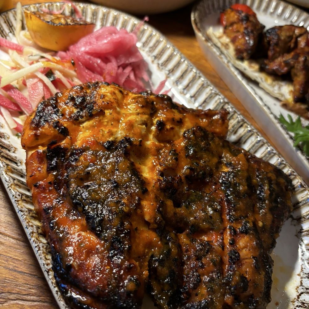 Delbar Middle Eastern - harissa chicken - Persian/Iranian Near Me - Alpharetta, Georgia Delbar Middle Eastern - harissa chicken - Persian/Iranian Near Me - Alpharetta, Georgia