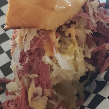 Knuckle Sandwiches - Corned beef reuben on greatest of all time gluten-free bread!! - Sandwiches Near Me - Mesa, Arizona Knuckle Sandwiches - Corned beef reuben on greatest of all time gluten-free bread!! - Sandwiches Near Me - Mesa, Arizona