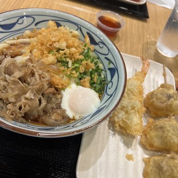 Marugame Udon - Regular Nikutama - Japanese Near Me - Arcadia, California