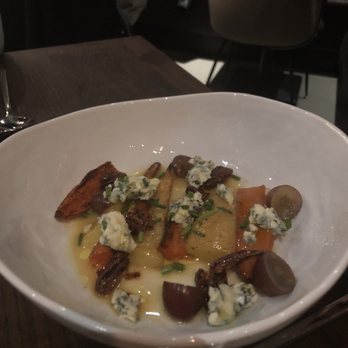 S.K.Y. - Roasted root salad (blue cheese shows up to the party) - New American Near Me - Chicago, Illinois S.K.Y. - Roasted root salad (blue cheese shows up to the party) - New American Near Me - Chicago, Illinois