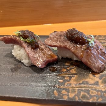 An Japanese Restaurant - A5 Wagyu Nigiri - Sushi Bars Near Me - San Francisco, California