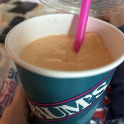 Braum's - Not full orange sherbet